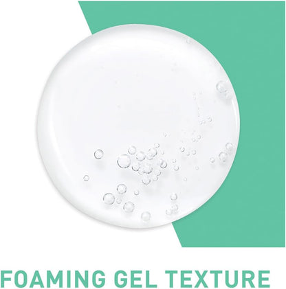 Foaming Cleanser Gel Face Wash 473Ml, for Normal to Oily Skin, Removes Oil without Disrupting the Protective Skin Barrier, for Face & Body, Niacinamide + Ceramides, Fragrance Free, Oil Control